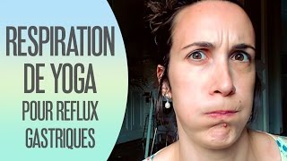 Respiration de yoga prénatal pour apaiser les reflux gastriques [upl. by Aenotna]