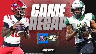 4 Duncanville and 17 DeSoto DUEL in Texas 😤 🏈 [upl. by Sioled]