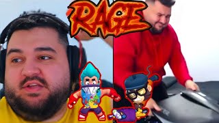 XSlayder Brawl Stars Funny Moments XSlayder da RAGE [upl. by Yatnoj]