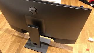 Dell 43 4K LED P4317Q Unboxing Video [upl. by Nylecoj454]