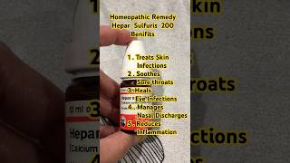 Top 5 Benefits of Hepar Sulphuris 200 You Need to Know HeparSulph200 HomeopathicRemedy [upl. by Neill]