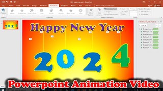 Happy new year 2024 PowerPoint presentation  Happy new year 2024 powerpoint animation video [upl. by Eima585]