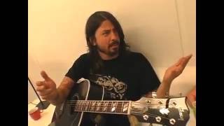 Dave Grohl gives songwriting lesson [upl. by Aicilyt107]