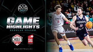 Cholet Basket v SIG Strasbourg  Gameday 1  Highlights  BasketballCL 202324 [upl. by Vitus]