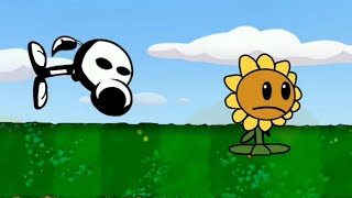 Deadplantsexe vs sunflower game over animation [upl. by Marcille979]