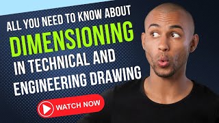 All you need to know about Dimensioning in Technical or engineering drawing [upl. by Brinson8]