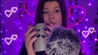 ASMR Cup over mic tapping scratching 🎙💤 [upl. by Rhiana344]