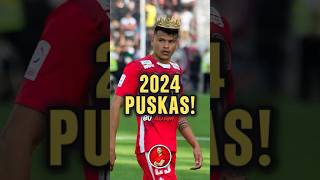 2024 PUSKAS ÖDÜLÜNÜN SAHİBİ BU GOL OLABİLİR 😱 puskas futbol shorts [upl. by Wyndham]