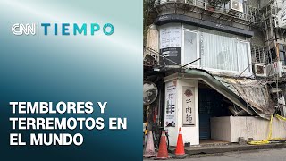 Seguidilla de terremotos y temblores en el mundo ¿En dónde se han concentrado  CNN Tiempo [upl. by Grogan695]