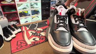 2024 Jordan Black Cement 3 Bad Quality Issues [upl. by Aneerb]