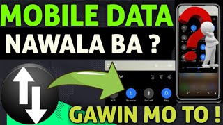 PAANO IBALIK ANG NAWALANG MOBILE DATA CONNECTION SA CELLPHONE MO  ALAMIN [upl. by Eiblehs]