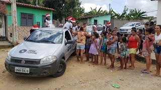 Entrega de Presentes no Natal em Coaraci  BA [upl. by Arabelle50]