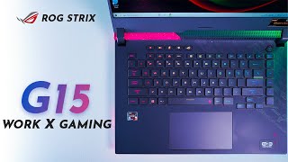 Asus ROG Strix G15 Gaming Laptop Review 2021 Ryzen 9 [upl. by Alyos]