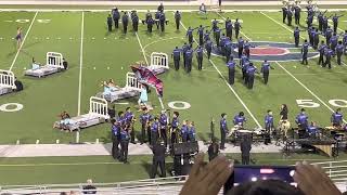 Grand Oaks HS marching band 10822  Lonestar preview finals [upl. by Trimble]