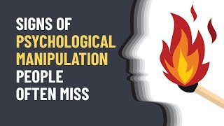 14 Signs of Psychological Manipulation Most People Miss [upl. by Jena]