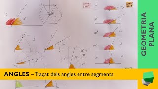 ANGLES – Traçat dangles entre segments  Geometria plana [upl. by Canfield]