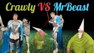 Crawly VS MrBeast  EPIC BATTLE FULL SONG  Lyrics [upl. by Htidirrem]