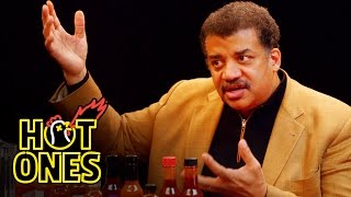 Neil deGrasse Tyson Drops Knowledge  Hot Ones Extras [upl. by Eesac]