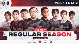 MPL SG Season 8 Regular Season Week 1 Day 2 [upl. by Nnednarb]