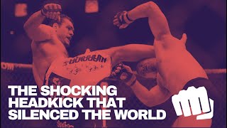 The Shocking Head Kick That Silenced the World Gonzaga vs Cro Cop  UFC 70 [upl. by Isayg]