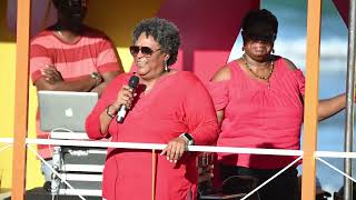 Political Leader Prime Minister Mia Mottley speaking at Heroes Day East Coast Picnic Apr 29 2024 [upl. by Hagood925]