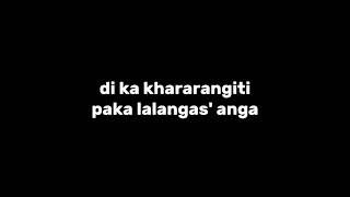 new maranao song gagatasan a raga lyrics 2024 [upl. by Lanoil]