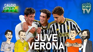 JUVENTUS 1  0 VERONA  Una partita a senso unico  Calcio con la F [upl. by Eniagrom]