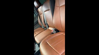 Katzkin Mahogany 2016 Ford F150 Leather Seats [upl. by Fern533]