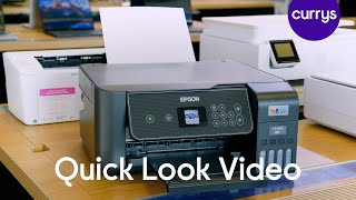 Epson EcoTank AllinOne Wireless Inkjet Printer  Quick Look [upl. by Selie]