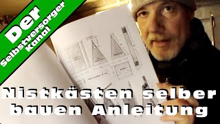 Nistkästen selber bauen Anleitung [upl. by Atirehc]