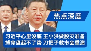 习近平心里也没底，喊王小洪做好股灾准备！这轮搏命盘起不了势，刀把子救市会重演；蓝佛安一出手就有2万亿：到底往哪撒，怎么撒｜热点深度（20241012） [upl. by Armstrong]