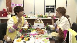 Couple talking about farts Kwanghee♥Sunhwa 광희한선화 We Got Married [upl. by Wilow]