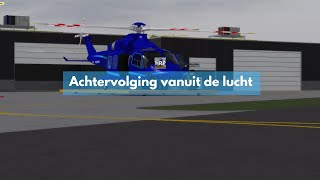 ACHTERVOLGING VANUIT DE LUCHT  Haaglanden roleplay [upl. by Rodama]