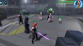 R7 Starkiller full Omicron vs R7 JML  3v3 GA SWGOH [upl. by Eiramadnil648]