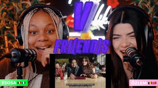 V ‘FRIENDS’ Official MV reaction [upl. by Beaner]