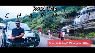 Bangalore to Charmadi Ghat Road Trip  660 Kms Round trip  Scorpio N 4WD Mileage on Hills [upl. by Nair770]