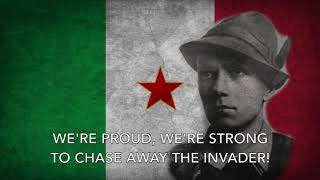 La Brigata Garibaldi  Italian Communist Partisan Song [upl. by Arbma736]