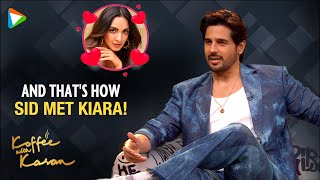 When Sidharth Malhotra amp Kiara Advani met for the first time  Varun Dhawan  KWK  PROMO [upl. by Aisek]