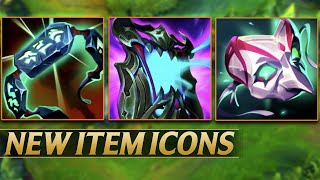 ALL NEW ITEMS ICONS  SEASON 2024  League of Legends [upl. by Zohar184]