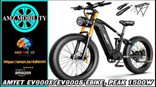 Describing AMYET EV900XEV900S Electric Bike for Adults Peak 1500W Amazon [upl. by Timmons]