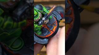 These bases are HOT Painting Lava bases for salamanders spacemarines warhammer40k warhammer [upl. by Saundra87]