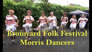 Bromyard Folk Festival 2024  Morris dancing in the town [upl. by Faydra]