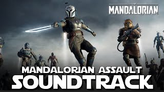 quotMandalorian Fleet Assaultquot Music The Mandalorian Season 3 Episode 8 Finale Soundtrack OST [upl. by Esiouqrut334]