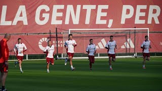 AS Roma training photos 14112024 💛❤️ football roma asroma calcio asroma ToyotaItalia [upl. by Nilkcaj915]