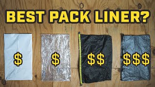 4 Waterproof Backpack Liners  Comparing and Testing [upl. by Airamas]