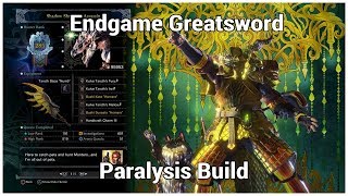 MHW Greatsword Paralysis Build [upl. by Adnanref]