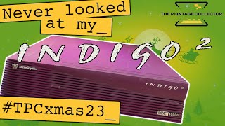 A Brief Look into the SGI INDIGO2 workstation TPCxmas23 Part 23 [upl. by Enivid]