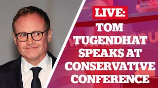 In full Tom Tugendhat Speaks At Tory Conference [upl. by Waldman]