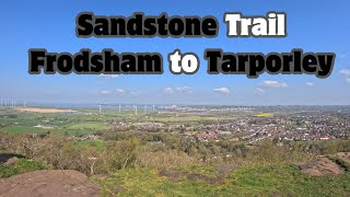 Sandstone Trail Day 1 Part 1 180423 Frodsham To Tarporley [upl. by Englis]