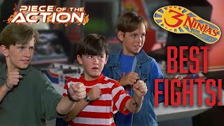 The Best Fights Of 3 Ninjas Knuckle Up  Piece Of The Action [upl. by Reaht584]